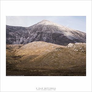 Snow-dusted Highlands Peak