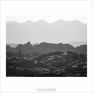 Sandstone Terrain and Mountains