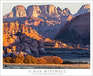 Kolob Terraces Area, Sunset